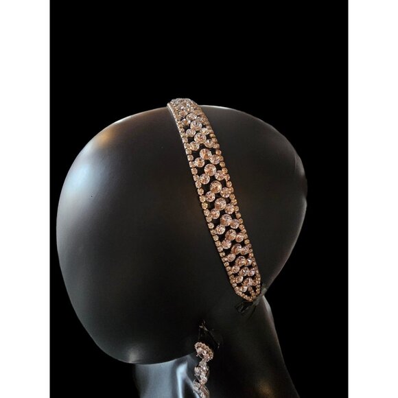Wide Silver/Crystal Hair Accessory main image 7